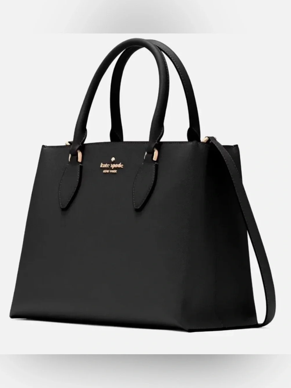 Kate Spade Rae Black Medium Satchel - NWT